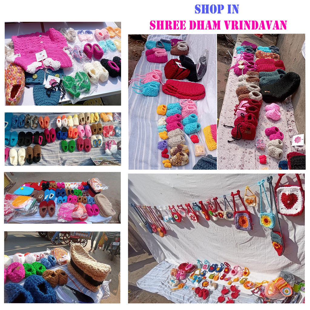 Handmade Crochet Baby Booties – 2-5 years
