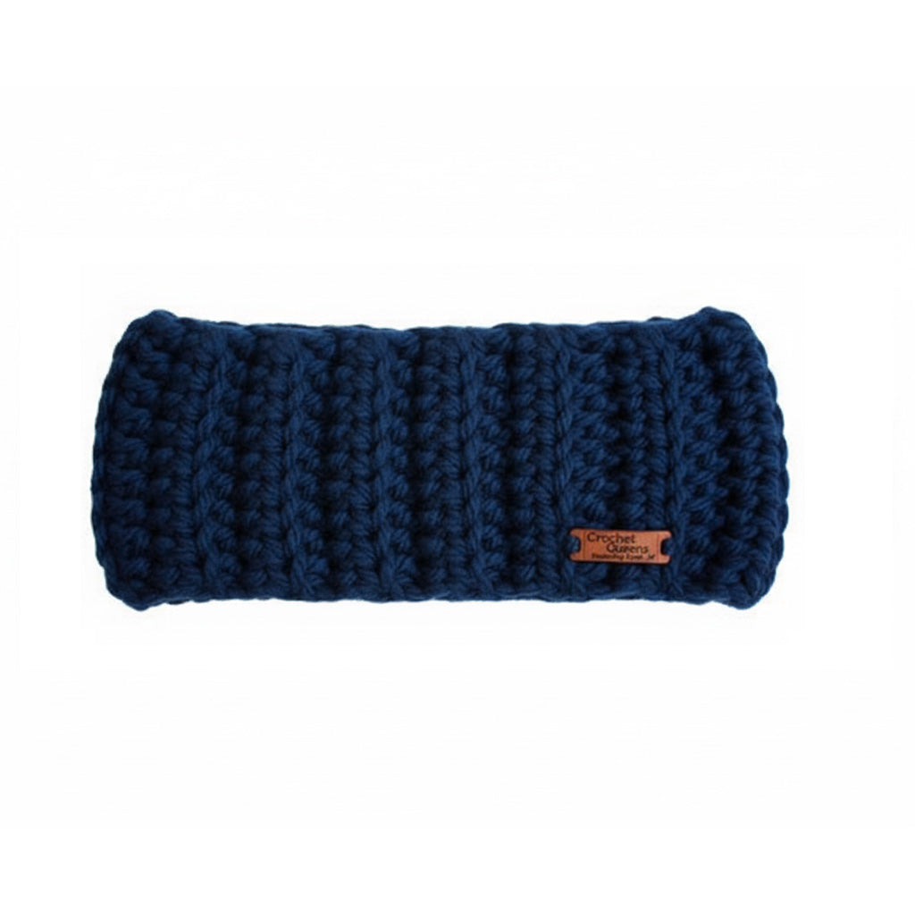 Handmade Crochet Woolen Headband for WOMEN - FreeSize