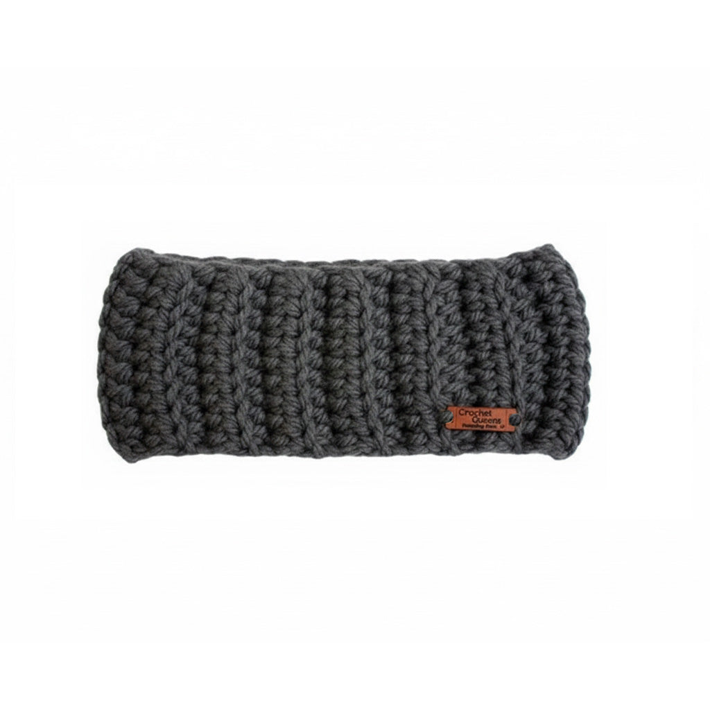 Handmade Crochet Woolen Headband for WOMEN - FreeSize