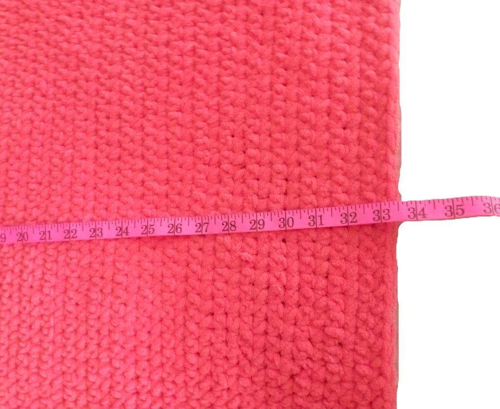 SuperSoft Baby Blanket 33X30 inches - Dark Peach
