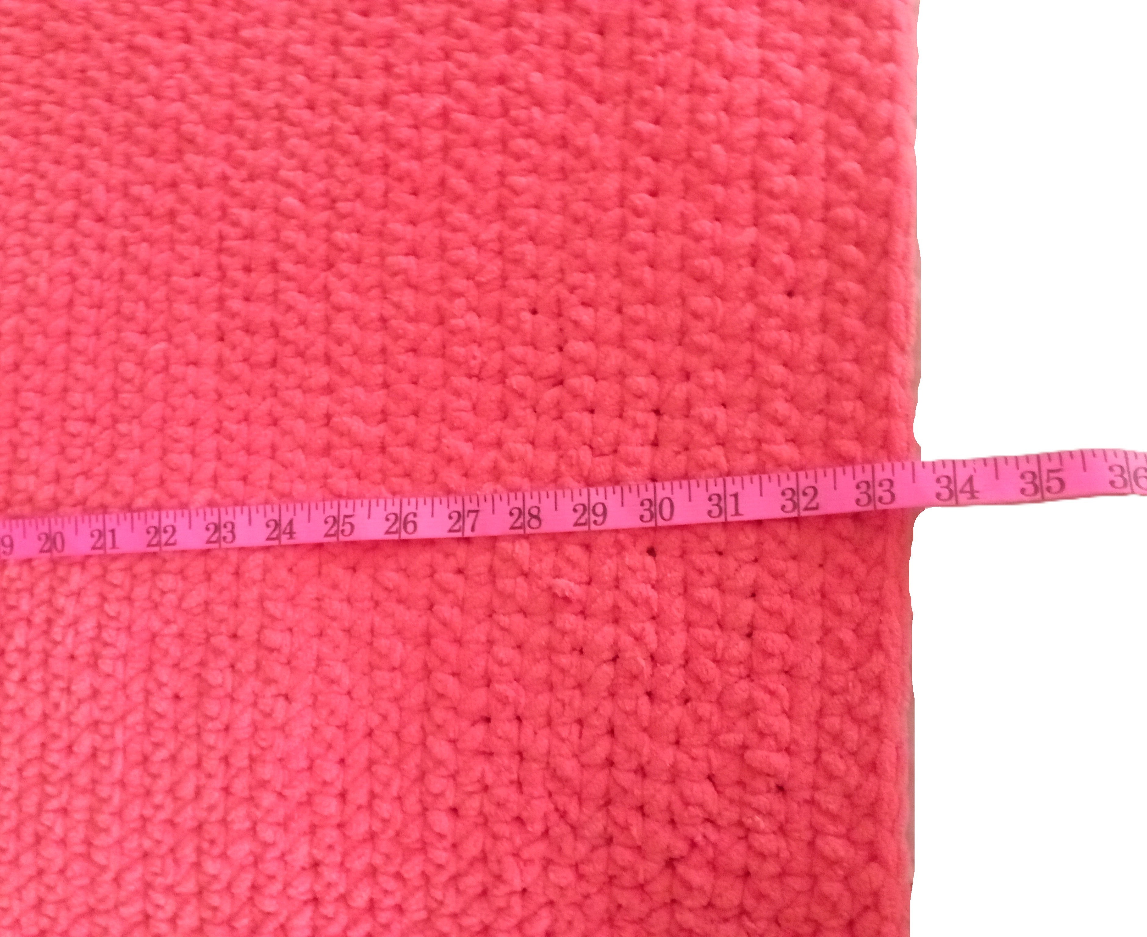 SuperSoft Baby Blanket 33X30 inches - Dark Peach