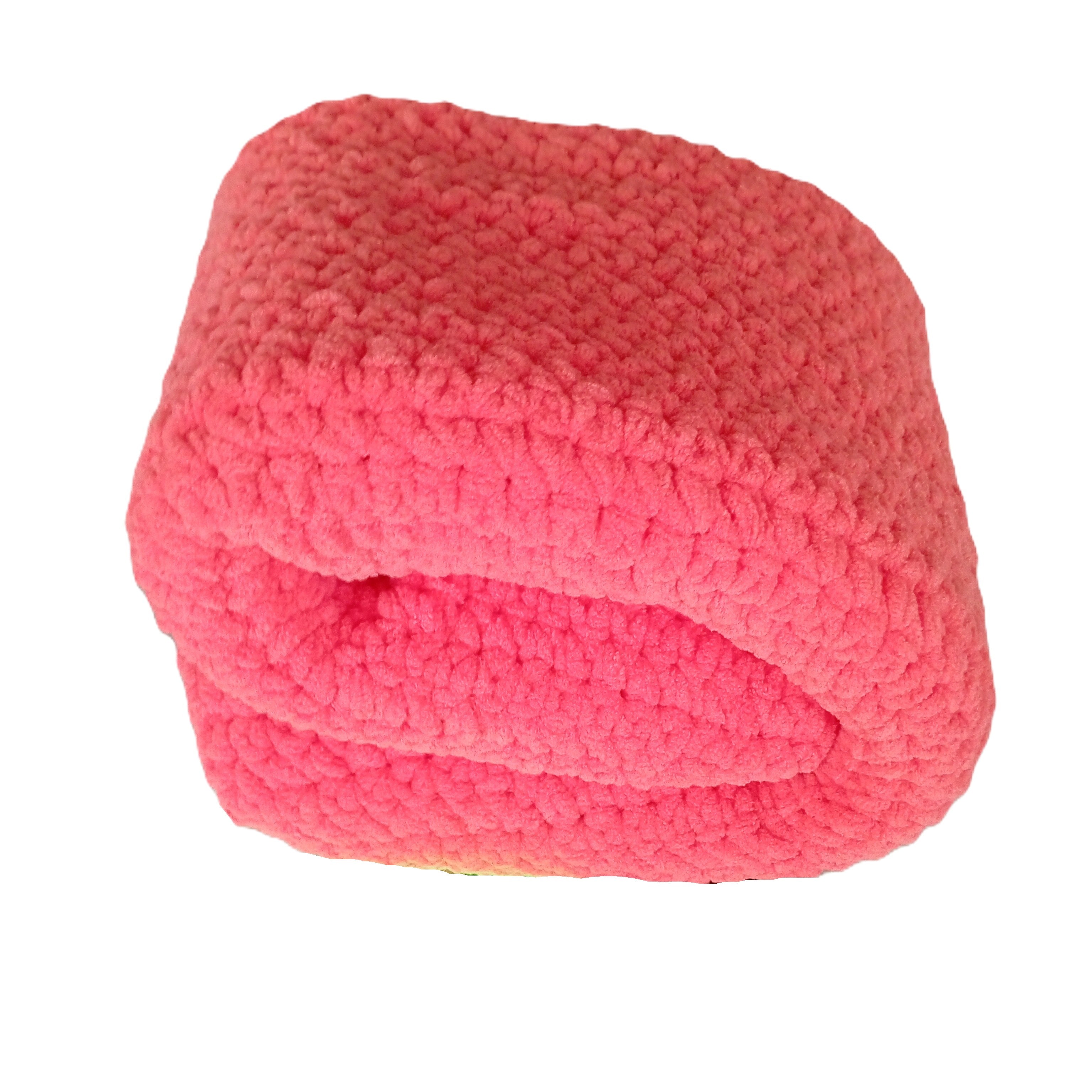 SuperSoft Baby Blanket 33X30 inches - Dark Peach