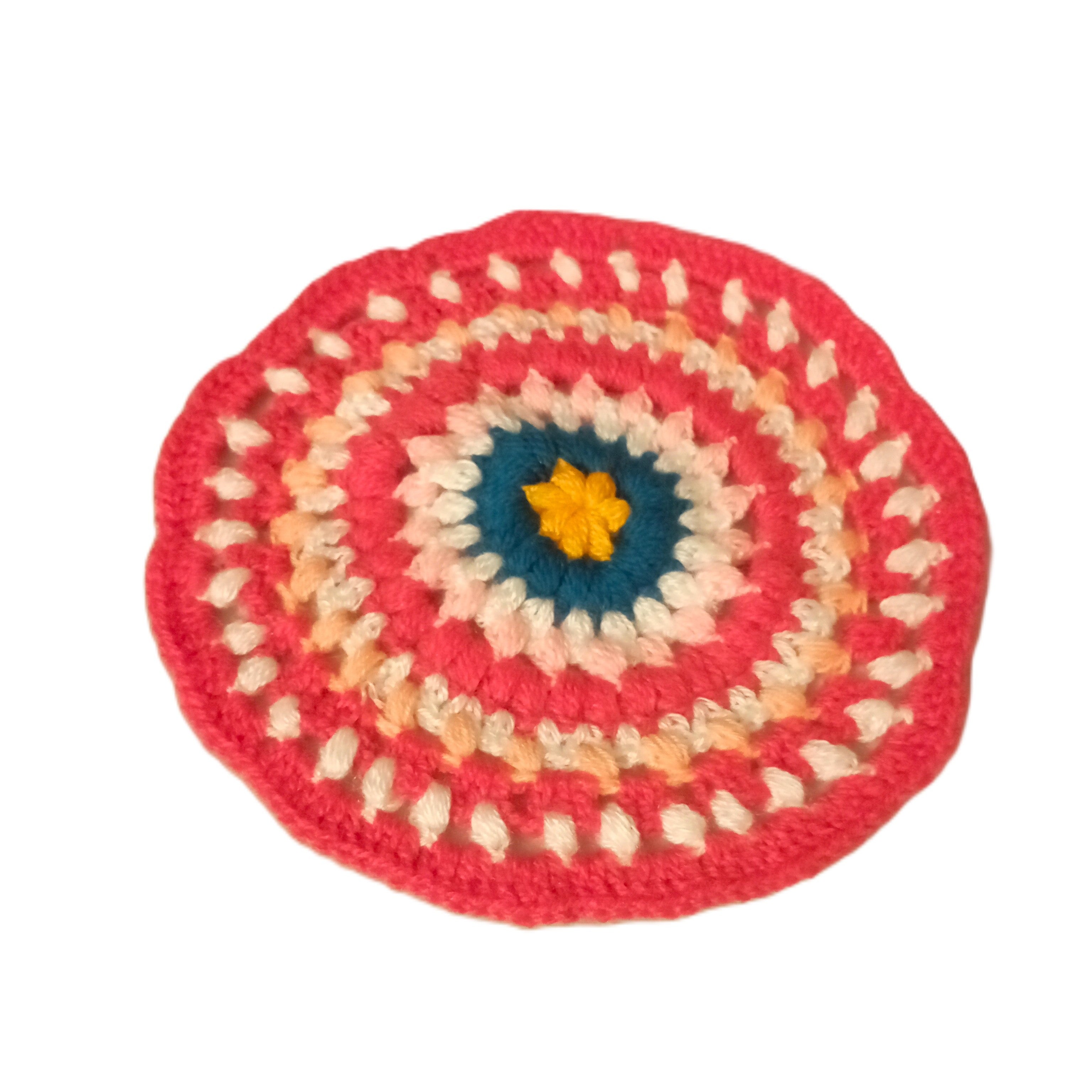Handmade Crochet Thalposh / Plate cover