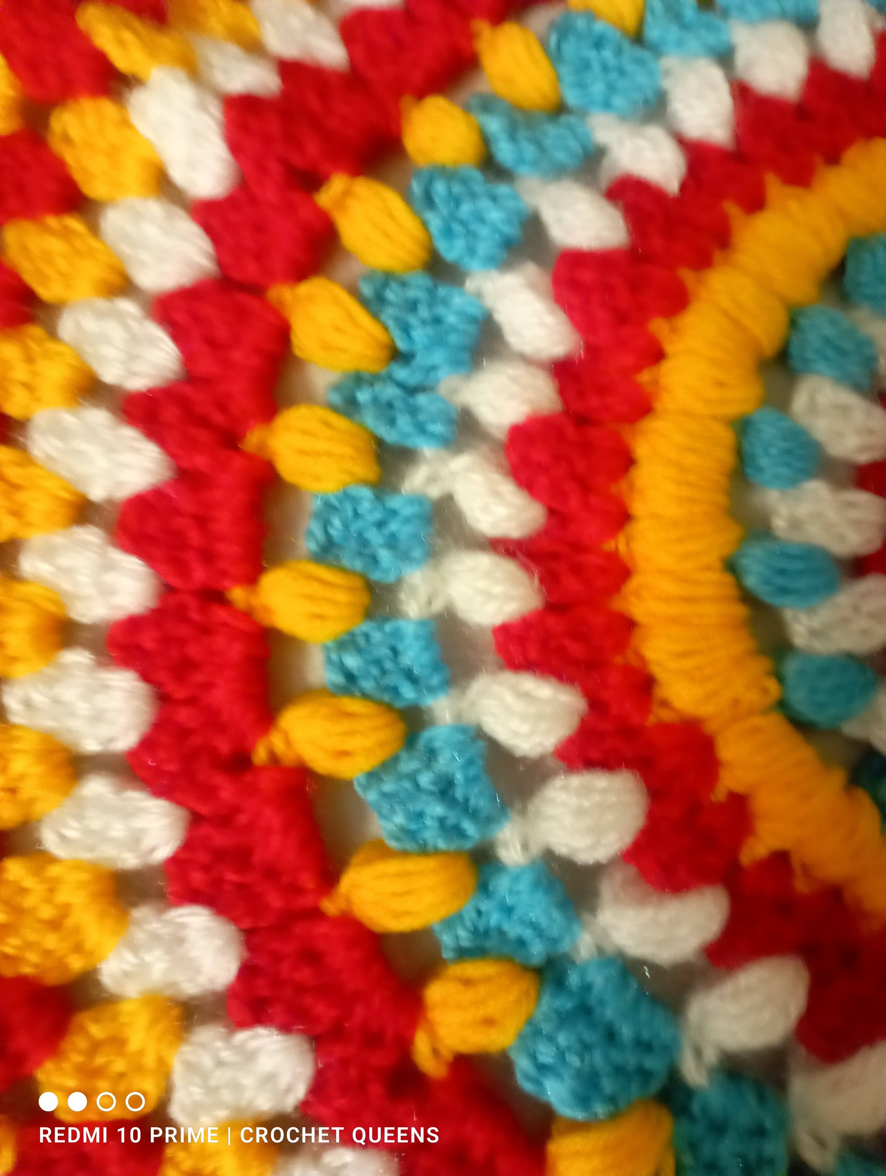Handmade Crochet Thalposh / Plate cover