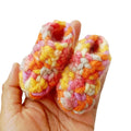 Handmade Woolen Shoes for Laddu Gopal RadhaRani ji - Multicolor