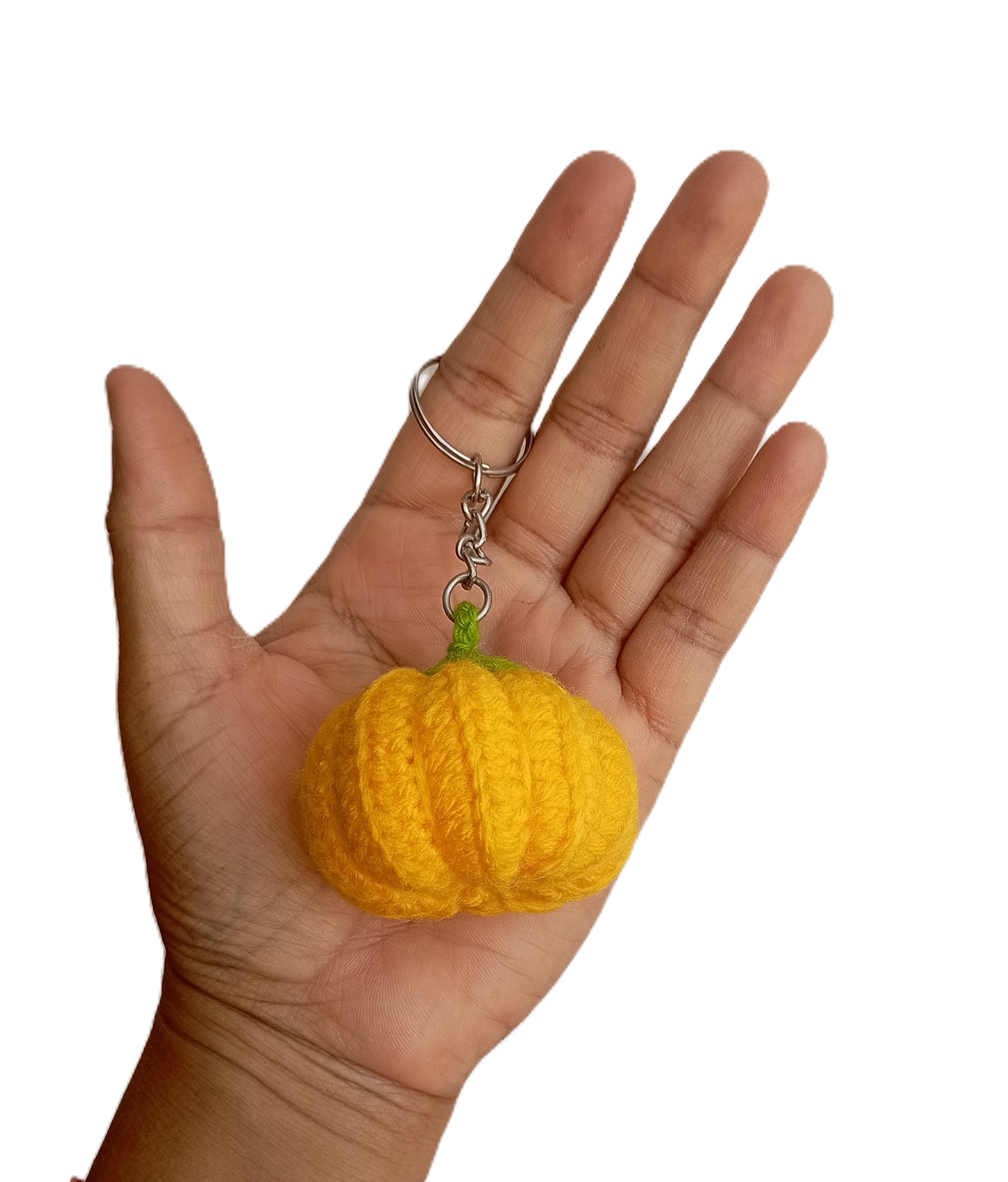 Handmade Crochet Keychains - Pumpkins