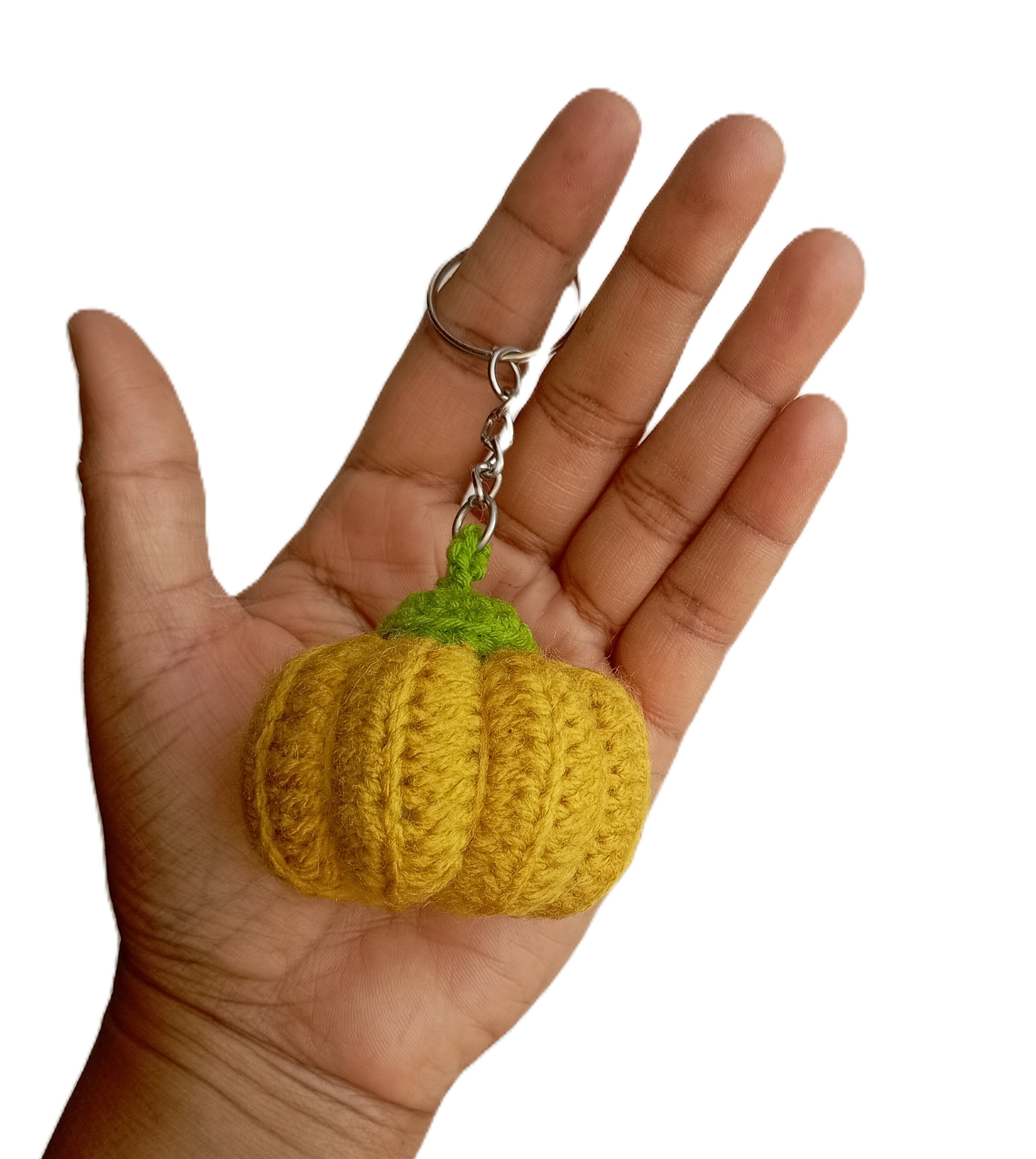 Handmade Crochet Keychains - Pumpkins