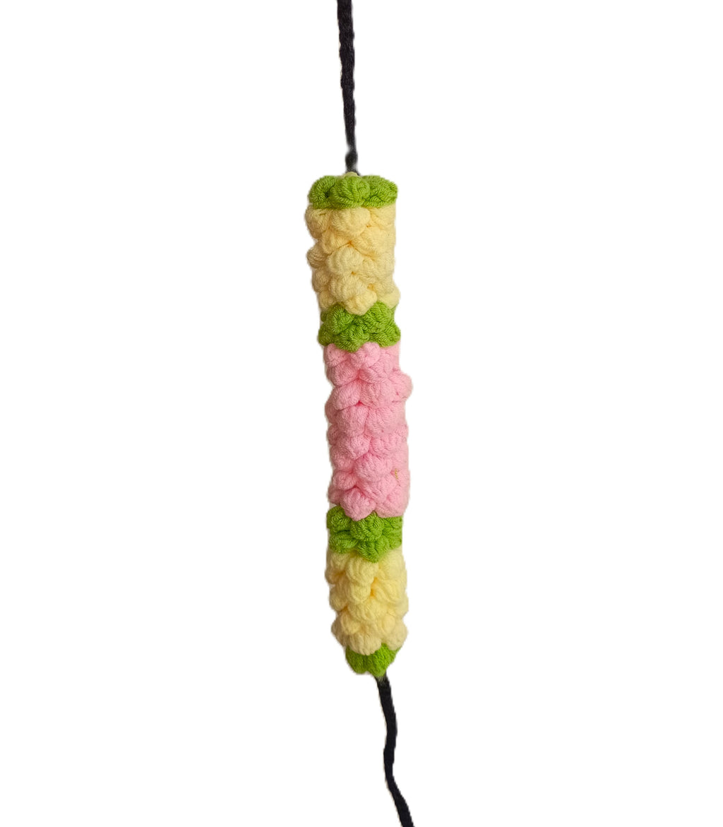 Handmade Crochet Gajra - Multicolor