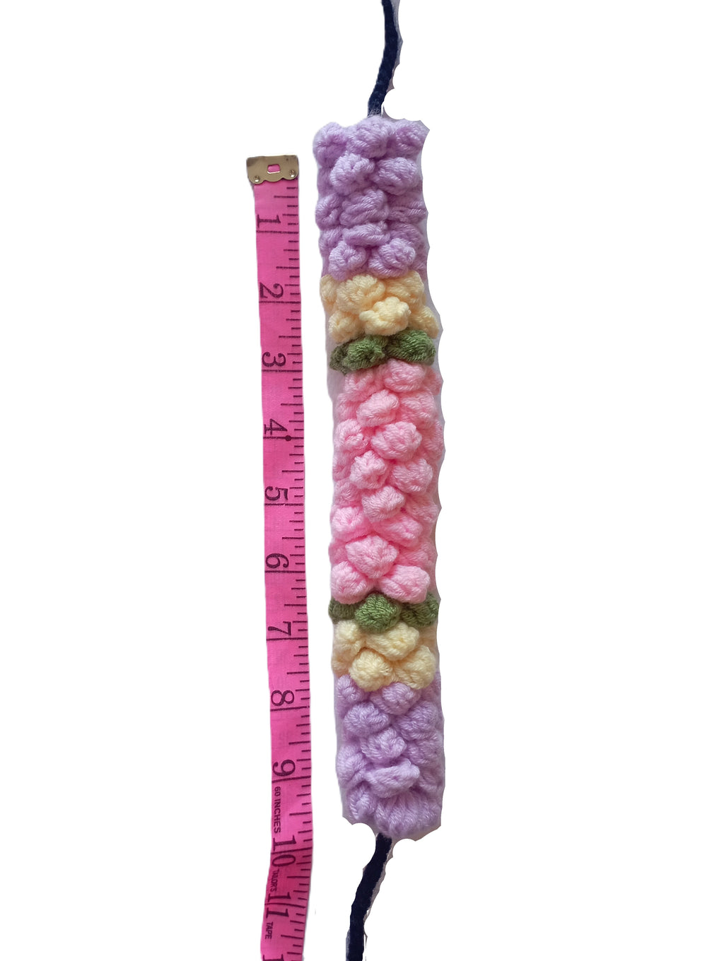 Handmade Crochet Gajra - Multicolor