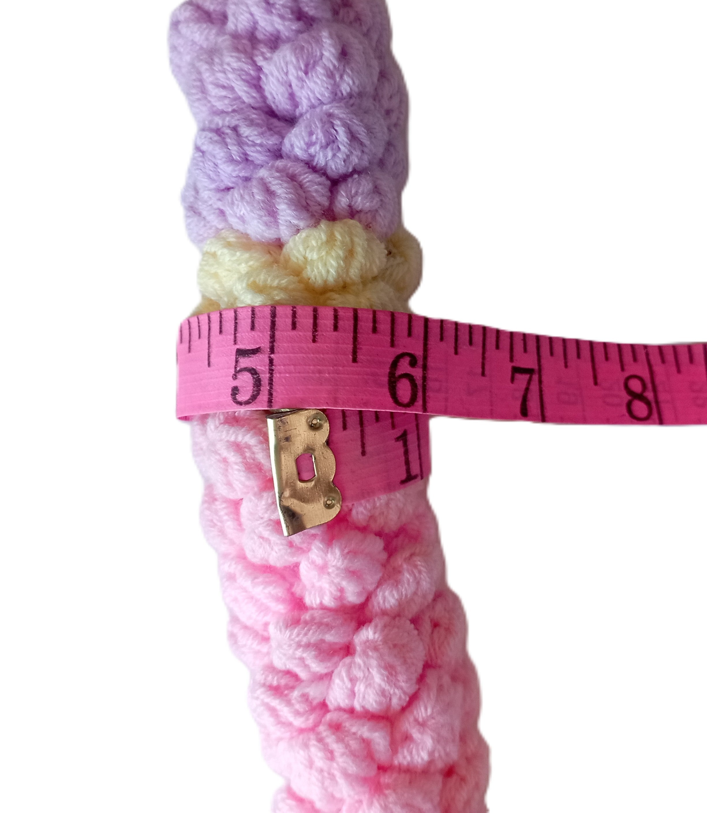 Handmade Crochet Gajra - Multicolor