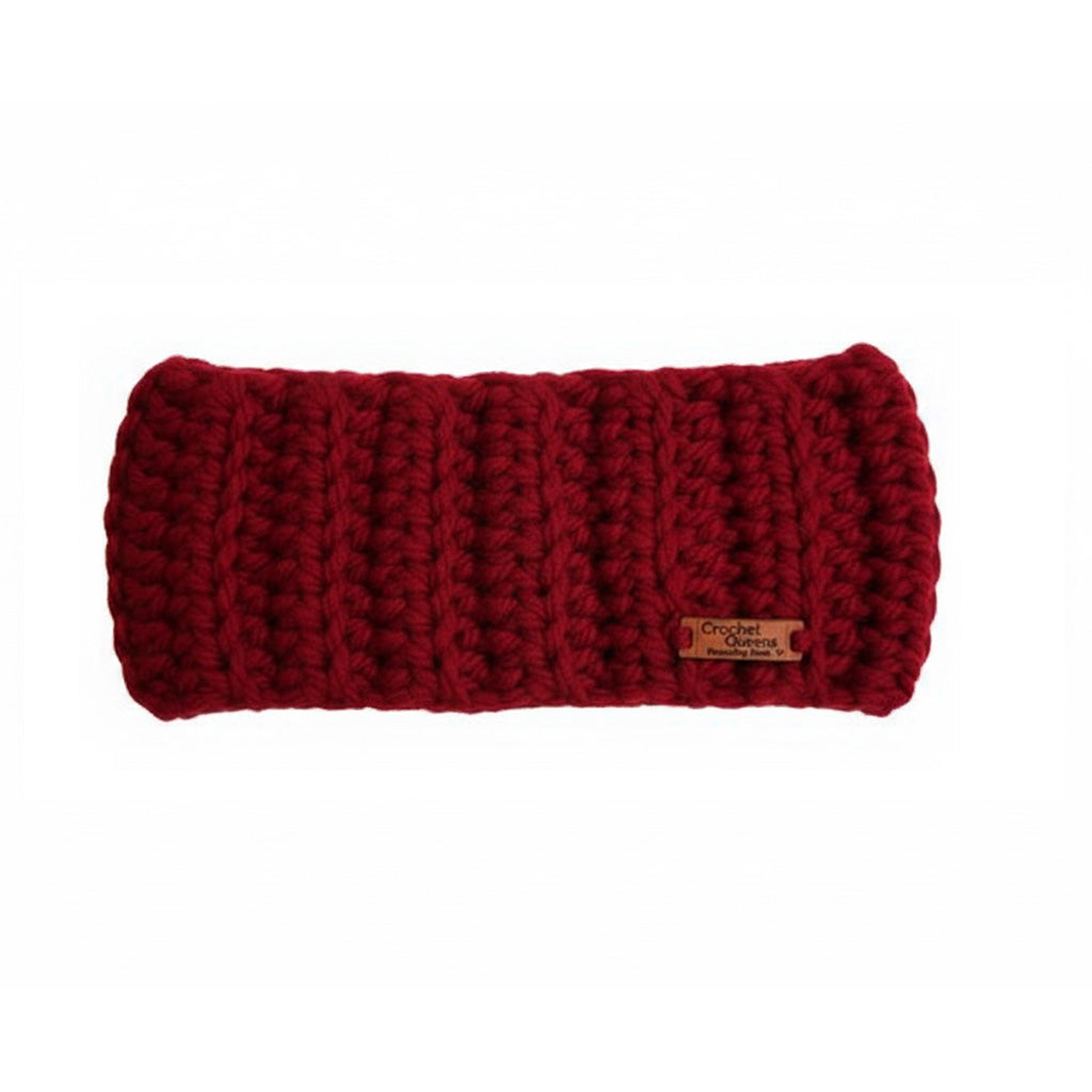 Handmade Crochet Woolen Headband for WOMEN - FreeSize