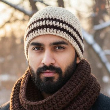 Handmade Premium Beanie for MEN - M, L, XL