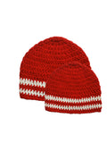 Dad & Son — Identical Premium Beanie Combo - Red
