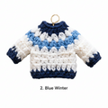 Adorable Handmade sweaters for Shree LadduGopal & RadhaRani ji - Full Sleeves