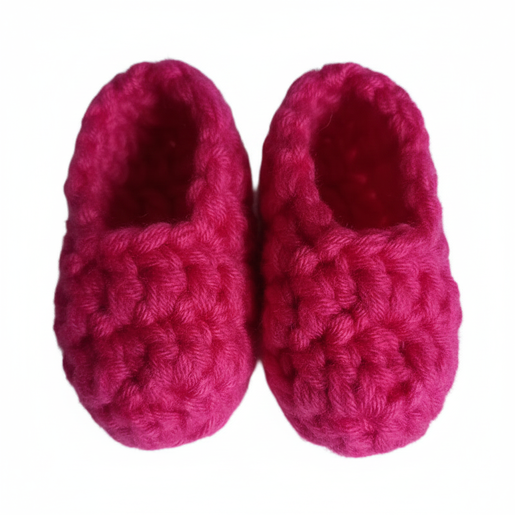 Handmade Crochet Baby Booties – 2-5 years