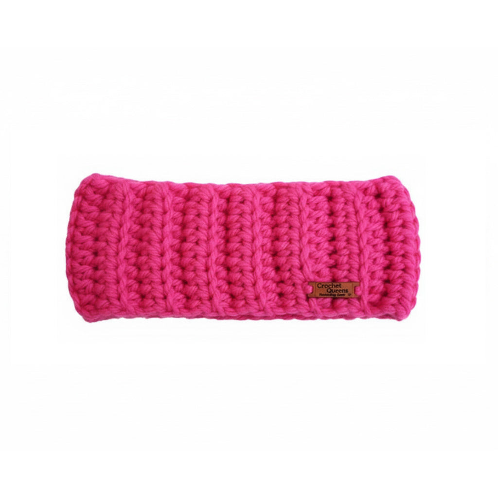 Handmade Crochet Woolen Headband for WOMEN - FreeSize