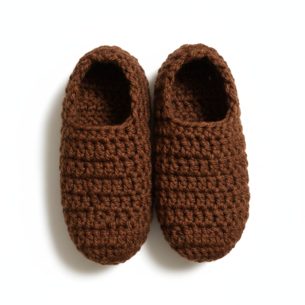 Handmade Crochet Woolen Socks for Women