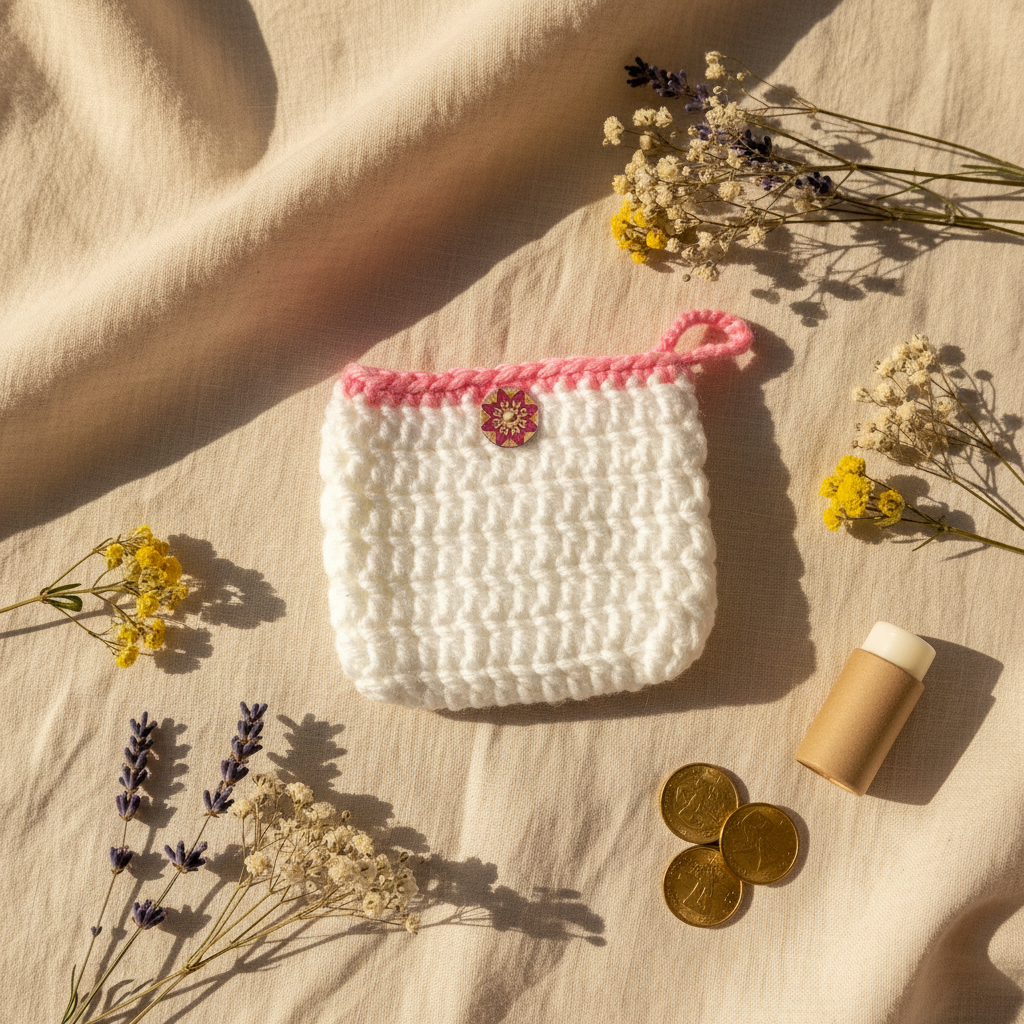 Crochet Pouch Lifestyle