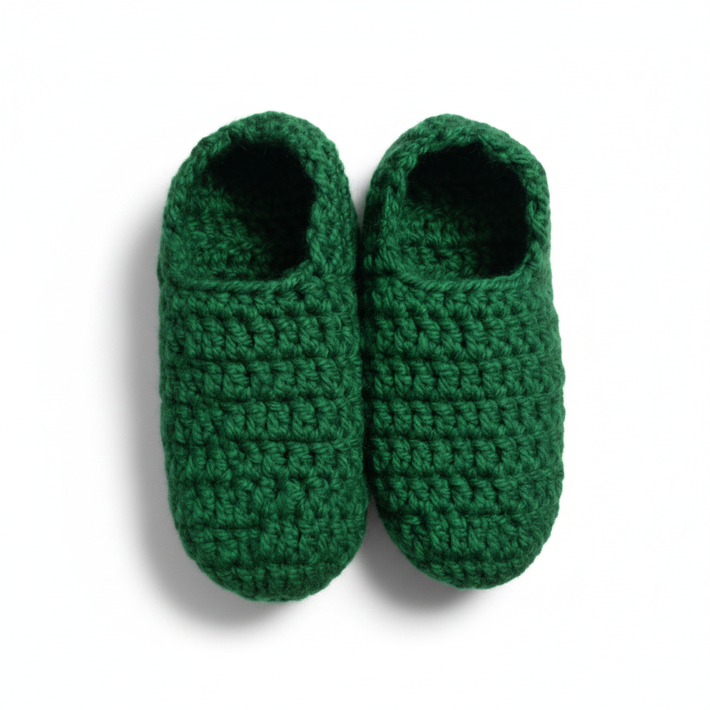 Handmade Crochet Woolen Socks for Women