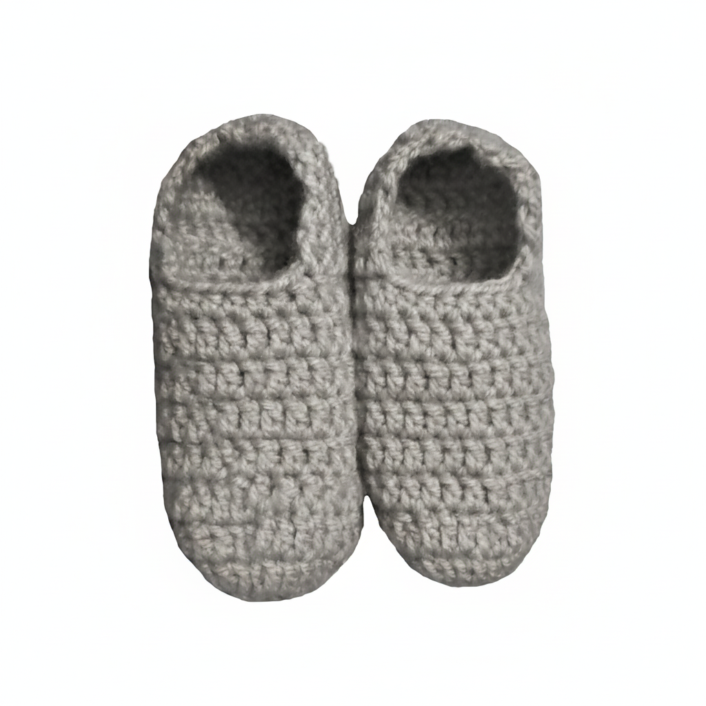 Handmade Crochet Woolen Socks for Women