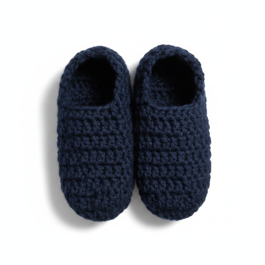 Handmade Crochet Woolen Socks for Women