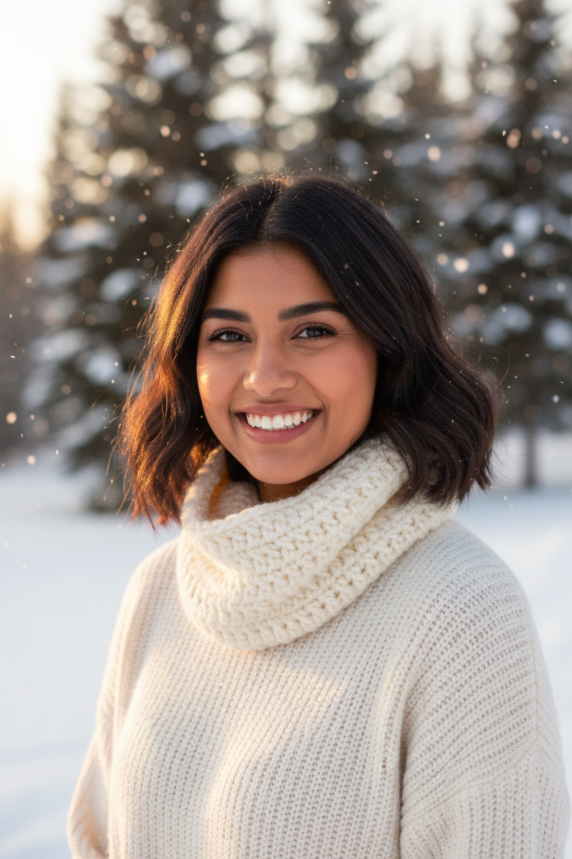 Handmade Woolen COWLS made from thick soft yarn - Men & Women
