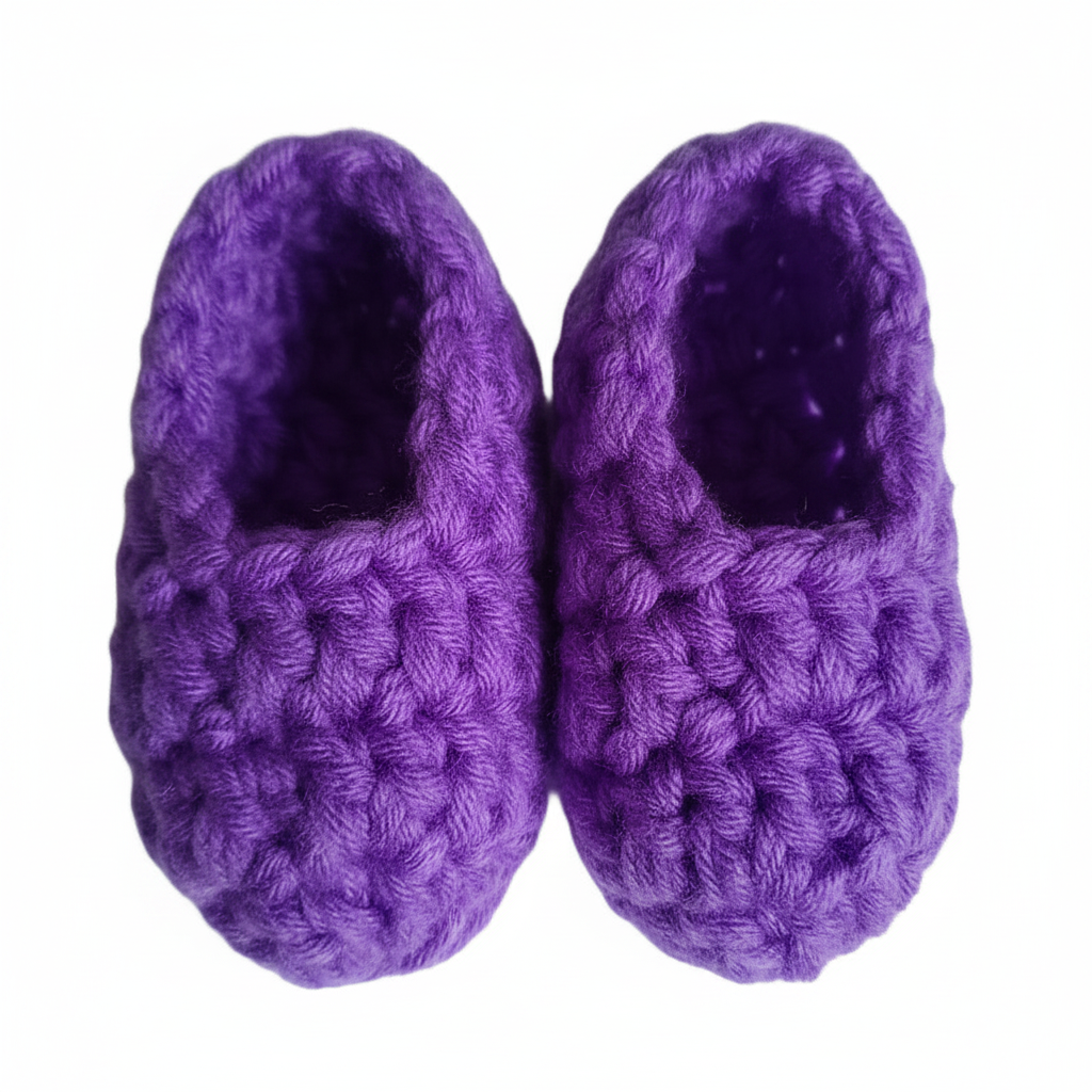 Handmade Crochet Baby Booties – 2-5 years