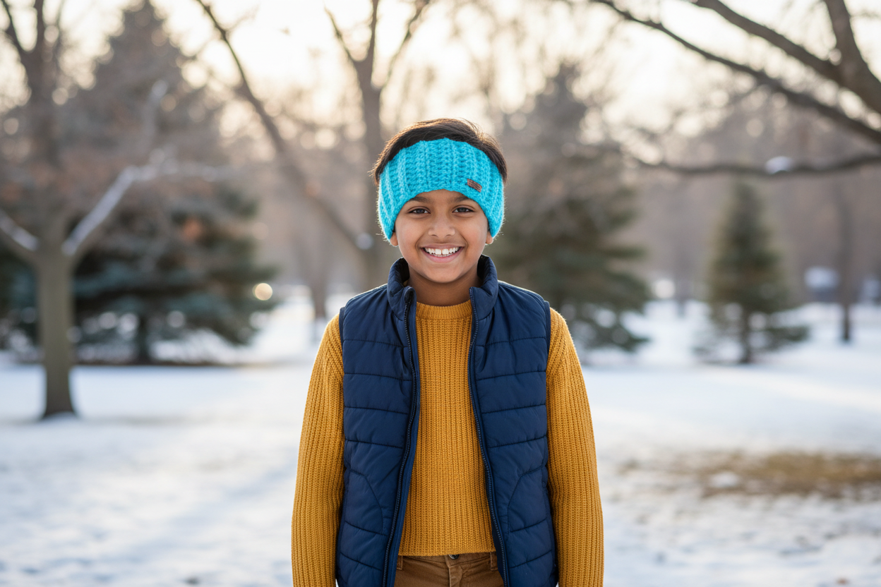 Turquoise – Kids Slim Headband