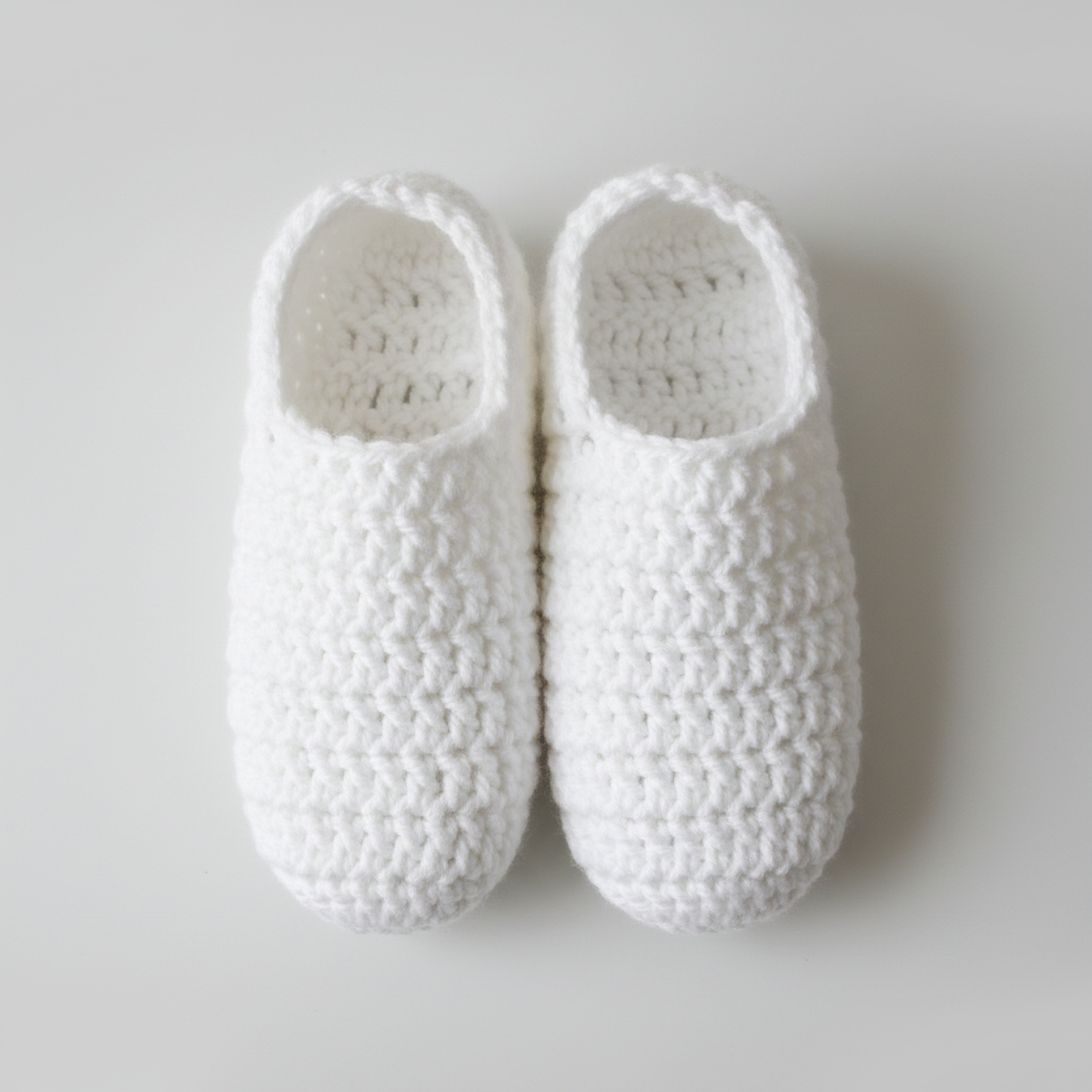 Handmade Crochet Woolen Socks for Women